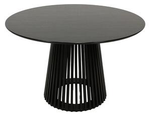Трапезна маса DOMINIC mdf в черен цвят d120x75см