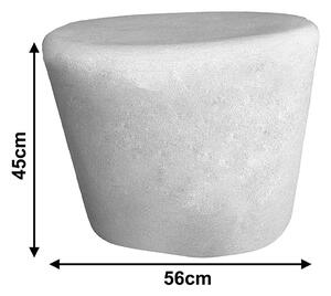 Странична маса FEDRIS mdf бяла d56x45см