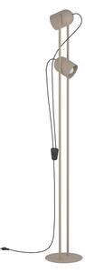 Eglo 44166 - Подова лампа TILSTON 2xE14/8W/230V бежова