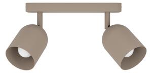 Eglo 44162 - Точково осветително тяло TILSTON 2xE14/40W/230V бежово