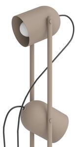 Eglo 44166 - Подова лампа TILSTON 2xE14/8W/230V бежова