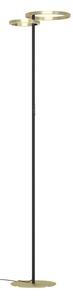 Eglo 901975-LED Димируема подова лампа CASTELPOTO LED/16W/230V + LED/12W златиста/черна