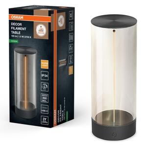 Osram - Димируема сензорна външна настолна лампа ENDURA STYLE LED/1,5W/5V 2500 mAh IP54 антрацит