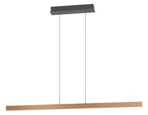 Eglo 390499 - LED димируем полилей на кабел CIGGIANO LED/30W/230V златен + дистанционно управление