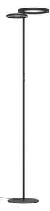 Eglo 901974 - димируема LED подова лампа CASTELPOTO LED/16W/230V + LED/12W черна