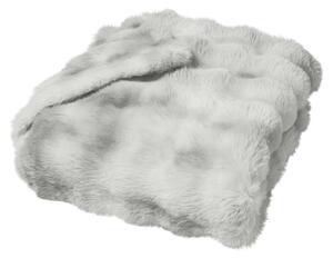 Сиво одеяло от микроплюш 180x220 cm Mounty – douceur d'intérieur
