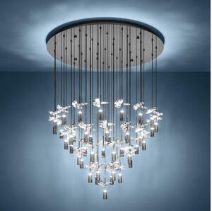 Eglo 390493 -LED полилей на кабел COMAREIRA 43xLED/2,1W/230V 2200/3000/4000K хром