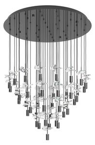Eglo 390493 -LED полилей на кабел COMAREIRA 43xLED/2,1W/230V 2200/3000/4000K хром