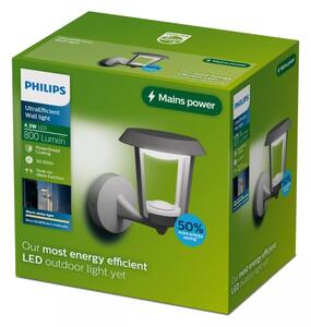 Philips - LED външна стенна лампа NUVY LED/4,3W/230V 2700K IP44