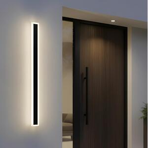 LED външно стенно осветително тяло MIRANA S LED/25W/230V 4000K IP44 120 cm черно