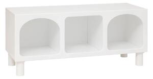 Детски скрин atmosphera Tara, 3 отделения, MDF, Бял