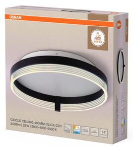 Osram - LED таванно осветително тяло DECOR CIRCLE LED/25W/230V Ø 40 см черно/бяло
