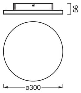 Osram - LED плафон PLANON LED/20W/230V 3000K Ø 30 см бял