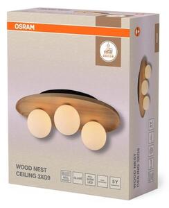 Osram - Плафон WOOD NEST 3xG9/5W/230V каучуково дърво