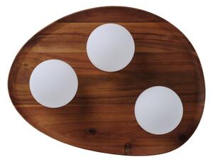Osram - Таванно осветително тяло ACACIA NEST 3xG9/5W/230V от акация