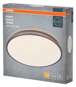 Osram - LED таванно осветително тяло ORBIS DUBLIN LED/24W/230V Ø 39 см, сребристо