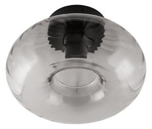 Osram - Таванно осветително тяло DECOR SMOKE 1xE27/12W/230V Ø 28 см черно/опушено сиво