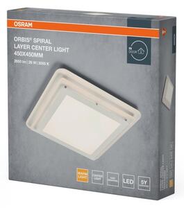 Osram - LED таванно осветително тяло ORBIS SPIRAL LED/26W/230V 45x45 см бяло