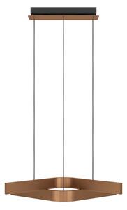 Eglo 901864 - LED RGBW, димируем полилей на кабел FOLCINO-Z 2xLED/18W/230V меден/черен
