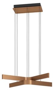 Eglo 901864 - LED RGBW, димируем полилей на кабел FOLCINO-Z 2xLED/18W/230V меден/черен