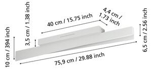 Eglo 901832 -LED RGBW Димируемо таванно осветително тяло BOLOGNANO-Z LED/13W/230V сиво