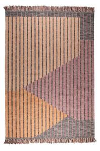 Розов/прасковен памучен килим 160x230 cm Hampton – Dutchbone