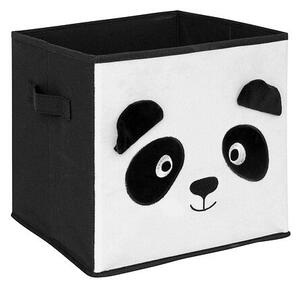 Детска кутия за съхранение Panda, 29x29 см