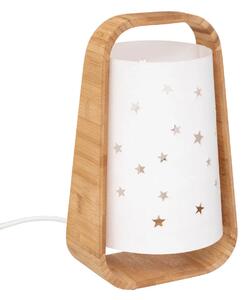 Детска нощна лампа atmosphera Stars, Бамбук, 27 cm