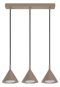 Brilagi - Подвесен полилей на кабел CONE TRIPLE 3xGX53/15W/230V бежов