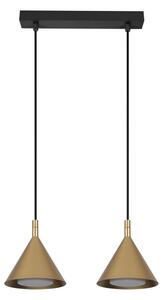 Brilagi - Полилей на кабел CONE DOUBLE 2xGX53/15W/230V златен
