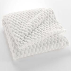 Кремаво одеяло от микрофланела 125x150 cm Mini Frosty – douceur d'intérieur