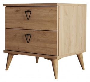 Нощно шкафче Versa-Ce Oak