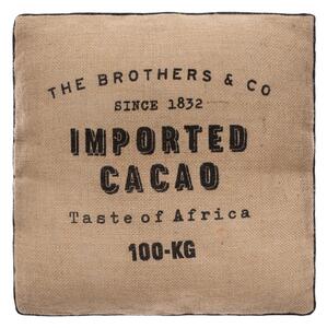 Декоративна възглавница atmosphera Cacao, 40x40 cm, Юта