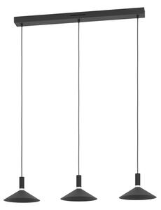 Eglo 902184 - LED RGBW полилей на кабел CONOMAVILLA-Z с димер 3xLED/7,5W/230V черен