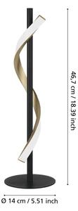 Eglo 902137 - димируема LED настолна лампа CONAPRATO LED/8,8W/230V черна/златна