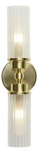 Searchlight 29982SB - Настенно осветително тяло IMPERIAL 2xG9/33W/230V месинг