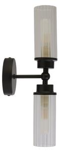 Searchlight 29982BK - Стенно осветително тяло IMPERIAL 2xG9/33W/230V черно
