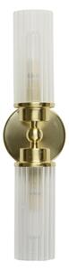 Searchlight 29982SB - Настенно осветително тяло IMPERIAL 2xG9/33W/230V месинг