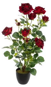 Изкуствено цвете atmosphera Rosebush, 74 cm,Асорти
