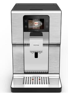 Кафеавтомат Krups Intuition EA879EE0, 1550W, 3l вместимост на резервоара за вода, 13 степени на смилане, сензорен екран, система Thermoblock Compact, черно-сребриста