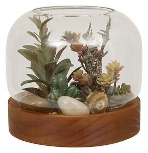 Изкуствено растение atmosphera Wonj Terrarium, 14 cm
