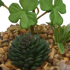 Изкуствено растение atmosphera Wilo Hanging Terrarium, 19 cm, Различни видове