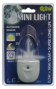 Лампа за контакт MINI-LIGHT (бяла светлина)