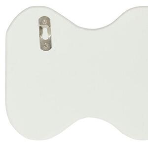 Рафт за стена atmosphera Salina, MDF, Бял, 53 см
