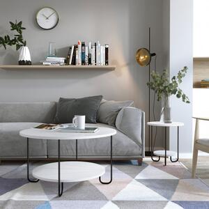 Масичка за кафе Corro Coffee Table - Бял