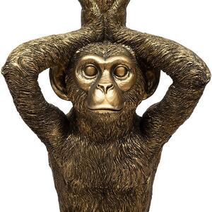 Холна маса atmosphera Wild Monkey, 40 cm, Стъкло