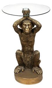 Холна маса atmosphera Wild Monkey, 40 cm, Стъкло