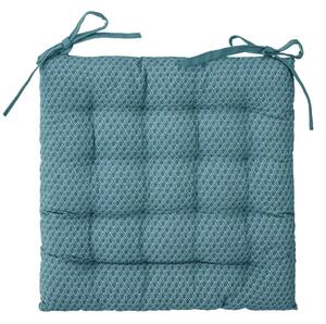 Възглавница за стол atmosphera Otto, 38x38 cm - Тюркоаз