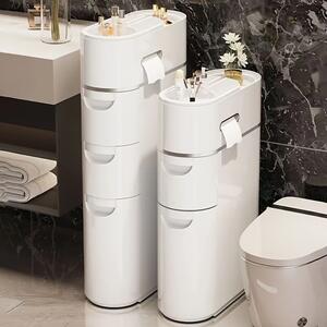 Storelux™ луксозна рафтова етажерка за пространствата между мебелите – 4 нива