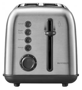 Тостер BUYDEEM DT620 Stainless Steel, 7 степени, тава за трохи